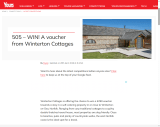 Preview £250 Winterton Cottages Voucher