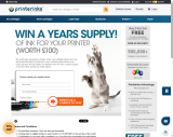Preview Year's Supply Of Printer Ink
